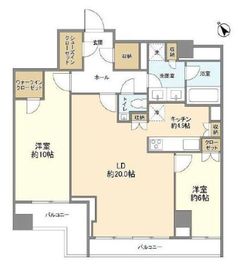 ウエリス代官山猿楽町テラス 2階 間取り図