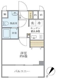 コンポジット渋谷初台 305 間取り図