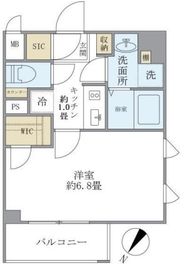 コンポジット渋谷初台 304 間取り図