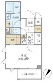 コンポジット渋谷初台 306 間取り図