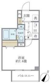 コンポジット渋谷初台 102 間取り図