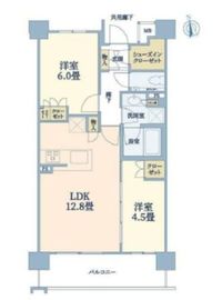 奥沢レジデンス 3階 間取り図