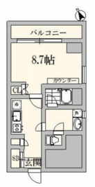 シンフォニーシティ荻窪 6階 間取り図