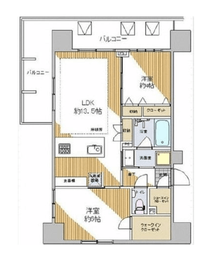 クレア田端プレミアレジデンス 4階 間取り図