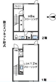 アビターレ神宮前 A3 間取り図