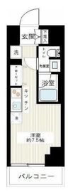 スパシエ横浜アルト 4階 間取り図