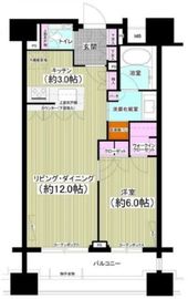 パークハウス千代田富士見 7階 間取り図