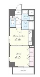 グランスカイ 501 間取り図