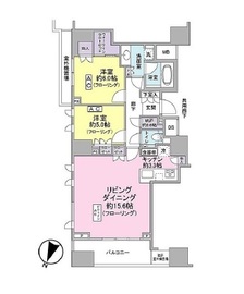 プラウド九段南 11階 間取り図