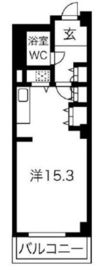 アクティ目黒駅前 1号棟 304 間取り図
