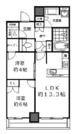 リヴァリエ 10階 間取り図