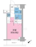 パークハビオ東向島 802 間取り図