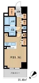 HF新横浜レジデンス 7階 間取り図