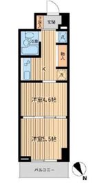 メゾン・デュ・オーラ 山下町 502 間取り図