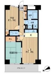 ガーデンシティ金沢文庫 503 間取り図