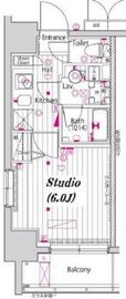 ガーラ・パークサイド川崎 5階 間取り図