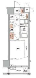 ハーモニーレジデンス錦糸町#001 802 間取り図