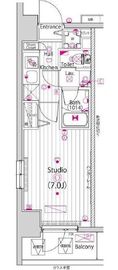 ガーラ・リバースクエア横濱南 10階 間取り図