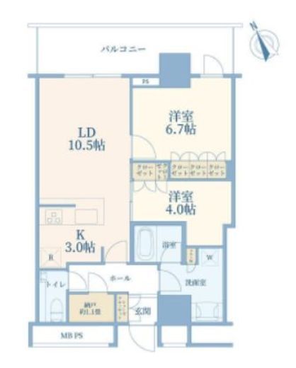 THE TOWER JUJO (ザ・タワー十条) 12階 間取り図