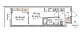 プライムガーデン赤塚 504 間取り図