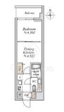 プライムガーデン赤塚 512 間取り図