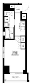 アクサス銀座アジールコート 5階 間取り図