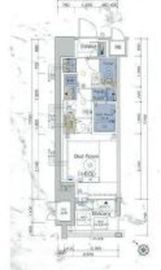 エステムプラザ横濱関内 4階 間取り図