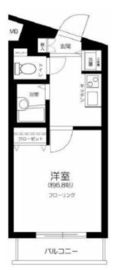 グランド・ガーラ渋谷 10階 間取り図