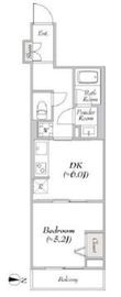 ルミークアン東陽町 401 間取り図