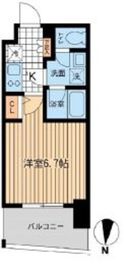 KDXレジデンス大山 1207 間取り図