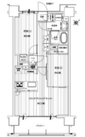 サンクレイドル東神奈川 3階 間取り図