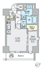 クレストコート上野 604 間取り図
