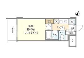 パレステュディオ南麻布 4階 間取り図