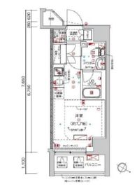 クラリッサ大通り公園 7階 間取り図