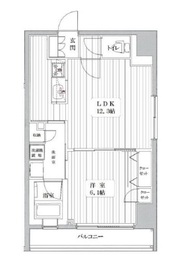 ブレシア日本橋蛎殻町 10階 間取り図