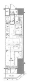 ZOOM新宿御苑前 3階 間取り図