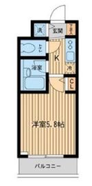 ザ・パーククロス市ヶ谷 306 間取り図