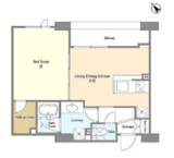 オーキッドレジデンス神楽坂 220 間取り図