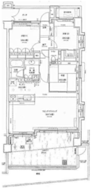 パークハウス志村三丁目STATION ARENA 1階 間取り図