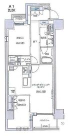 ブリリア月島四丁目 8階 間取り図