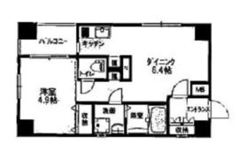 チェスターハウス猿楽町 301 間取り図