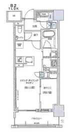 ブリリア月島四丁目 8階 間取り図