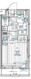 レガリス高田馬場Ⅱ 204 間取り図