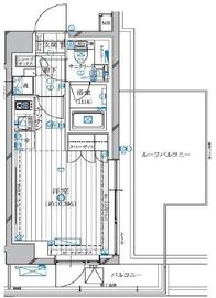 レガリス高田馬場Ⅱ 902 間取り図