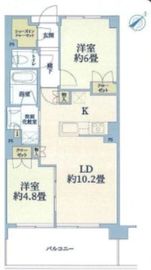 プラウドシティ方南町 3階 間取り図