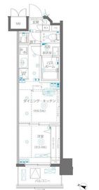 AELL横浜吉野町 502 間取り図
