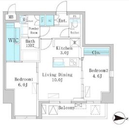 エル・セレーノ錦糸町 403 間取り図