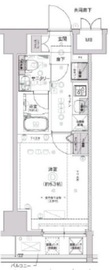 クレストタップ新横浜 1016 間取り図