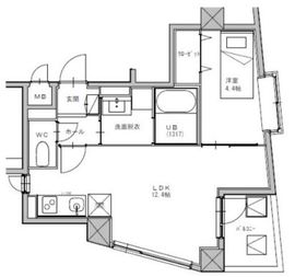 The Orchid ManorⅡ 305 間取り図