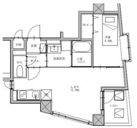 The Orchid ManorⅡ 405 間取り図